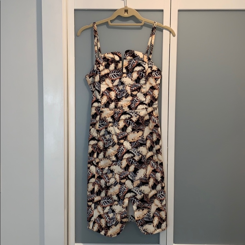 Opening Ceremony printed denim minidress